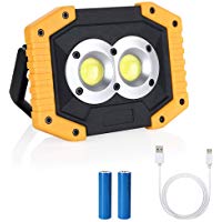 Luz LED Portátil con Batería Recargable